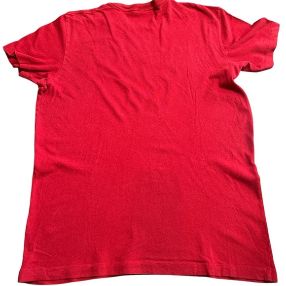 Abercrombie & Fitch Red Graphic Muscle Fit T-Shirt Men’s Large Vintage Y2K - Picture 2 of 5